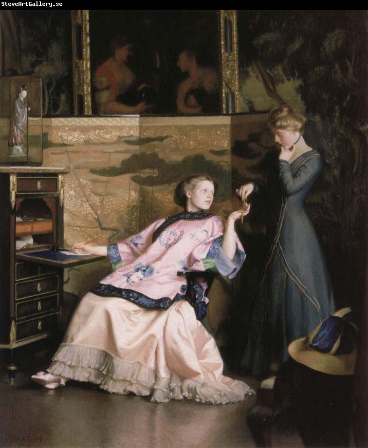 William McGregor Paxton The new necklace